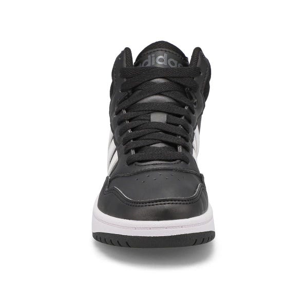 Baskets HOOPS MID 3.0 K, noir/blanc, enfants