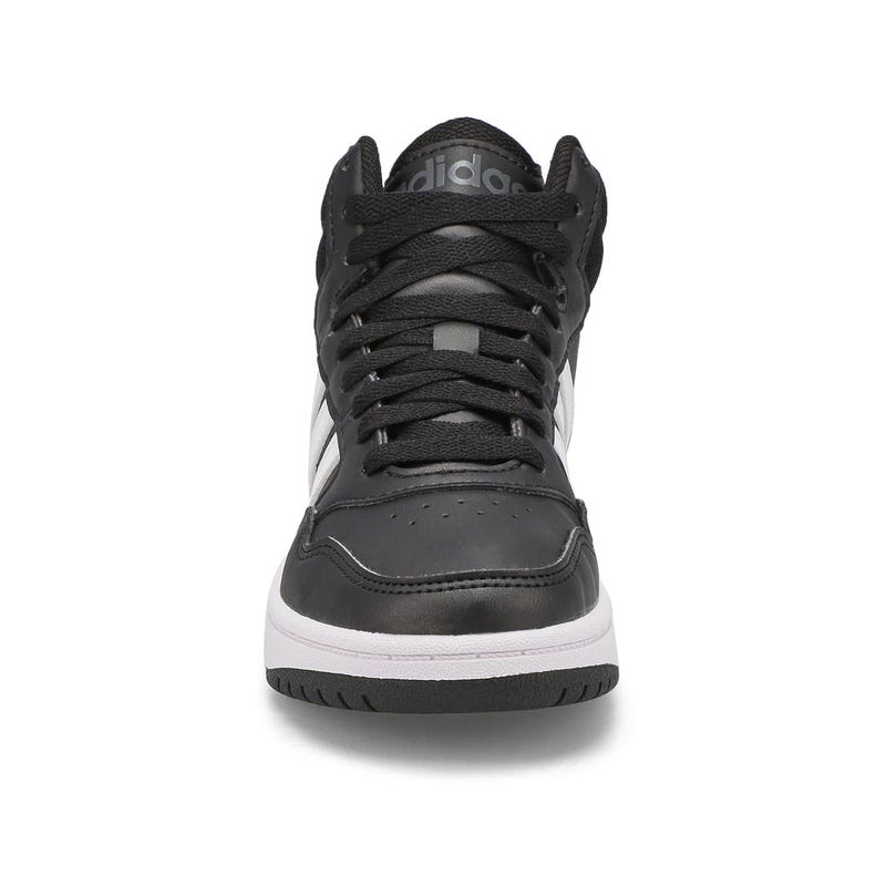 Baskets HOOPS MID 3.0 K, noir/blanc, enfants