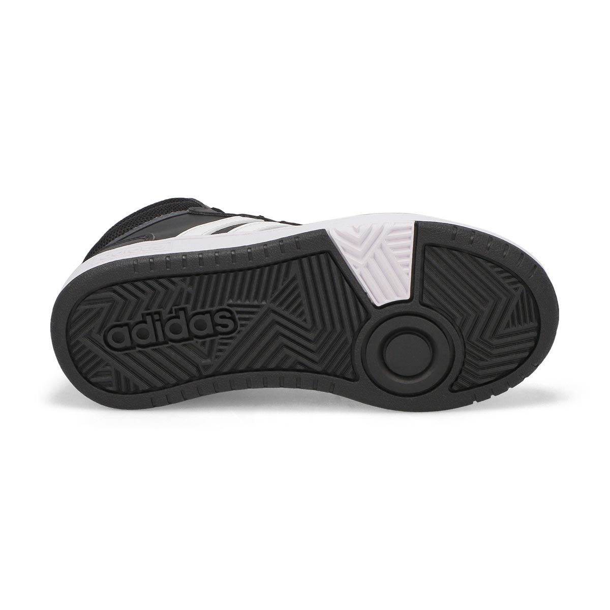 Kids' Hoops Mid 3.0 K Sneaker - Black/White