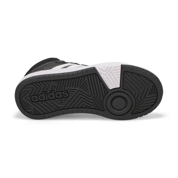 Baskets HOOPS MID 3.0 K, noir/blanc, enfants