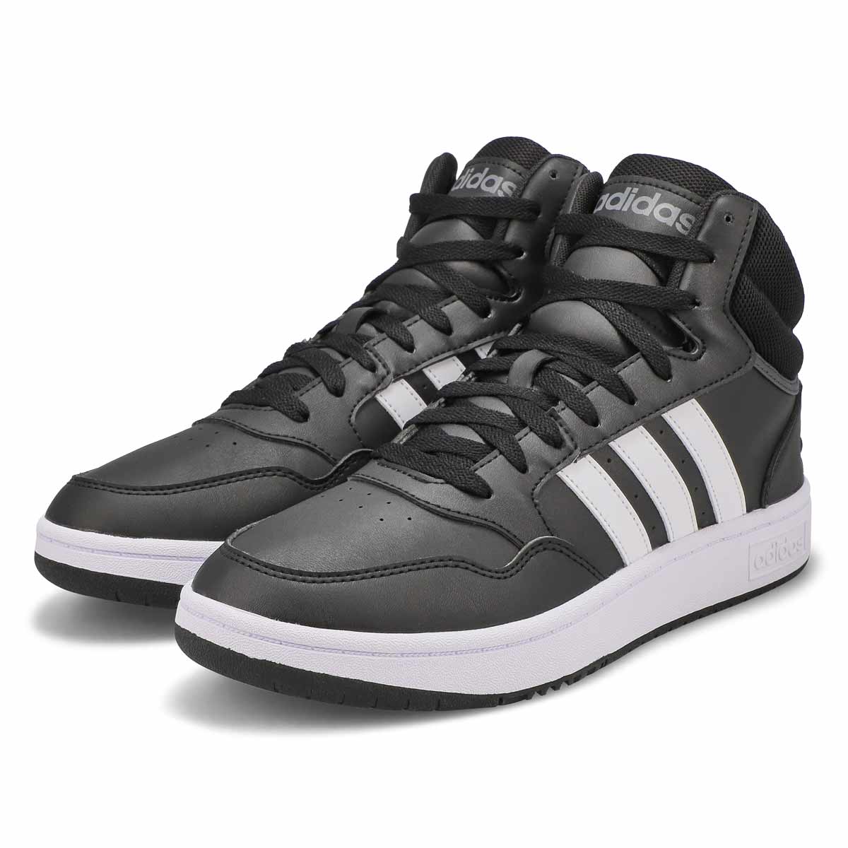 Espadrille HOOPS 3.0 HI TOP, noir/blanc, hommes