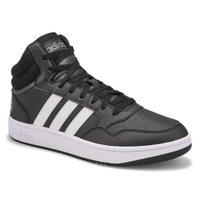 Espadrille HOOPS 3.0 HI TOP, noir/blanc, hommes