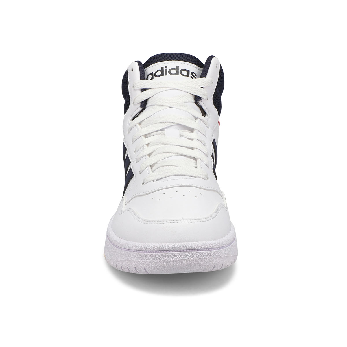 Women's Hoops 3.0 Mid Lace Up Sneaker - White/Ink/Rose