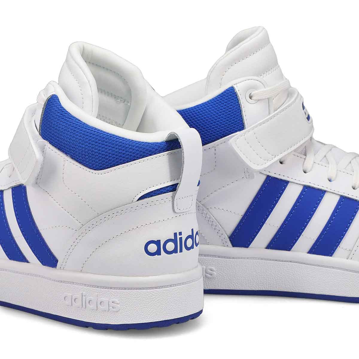 Men's Postmove Mid Lace Up Sneaker - White/Royal Blue