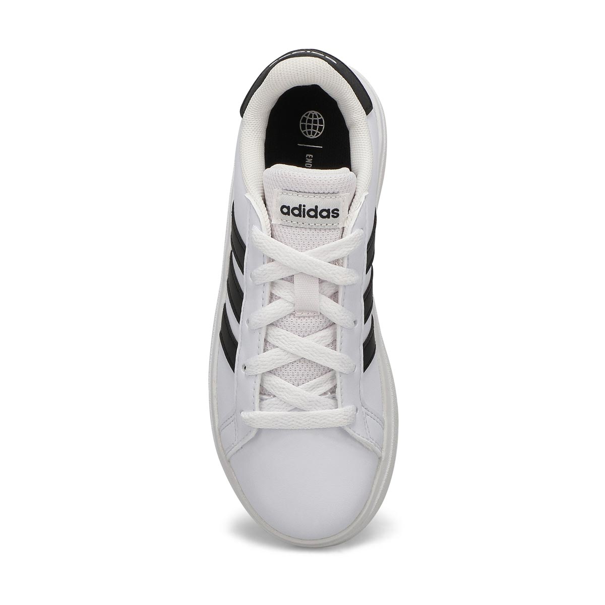 Kids' Grand Court 2.0 K Sneaker - White/Black