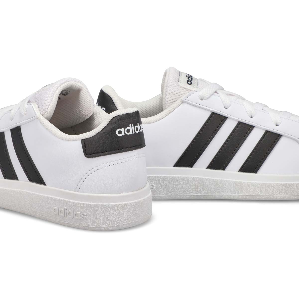 Kids' Grand Court 2.0 K Sneaker - White/Black