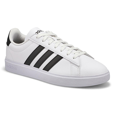 adidas Men s Grand Court 2.0 Lace Up Sneaker SoftMoc