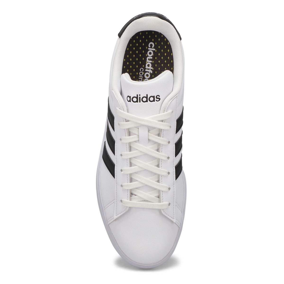 Men's Grand Court 2.0 Lace Up Sneaker - White/Black