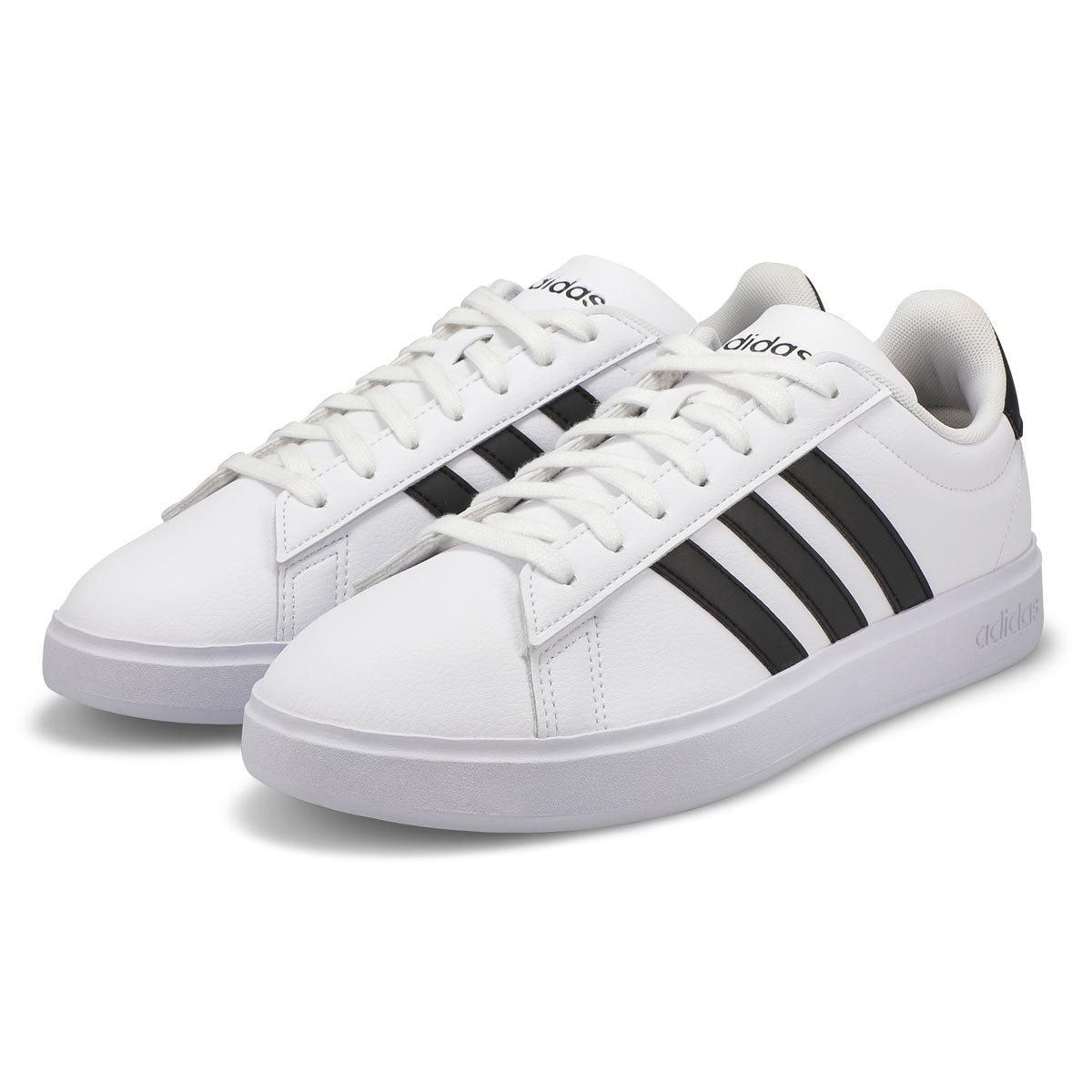 Men's Grand Court 2.0 Lace Up Sneaker - White/Black