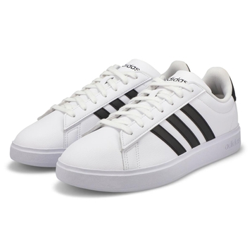 Men's Grand Court 2.0 Lace Up Sneaker - White/Blac