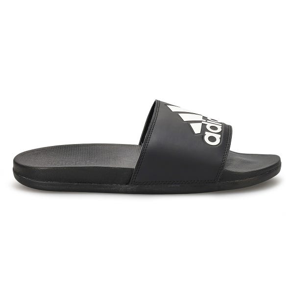 Men's Adilette Comfort Slide Sandal - Black/White