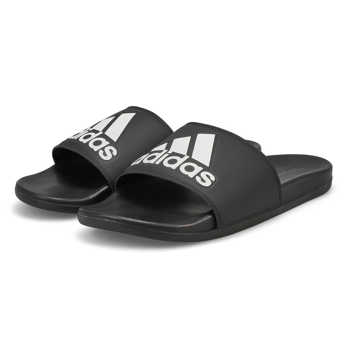 Men's Adilette Comfort Slide Sandal - Black/White