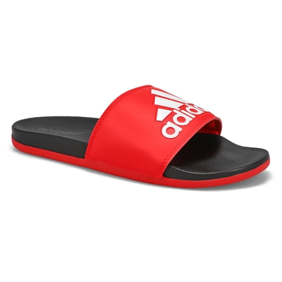 Mns Adilette Comfort Slide Sandal - Red/Black/White