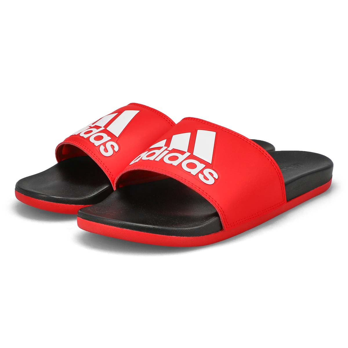 Men's Adilette Comfort Slide Sandal - Red/Black/White