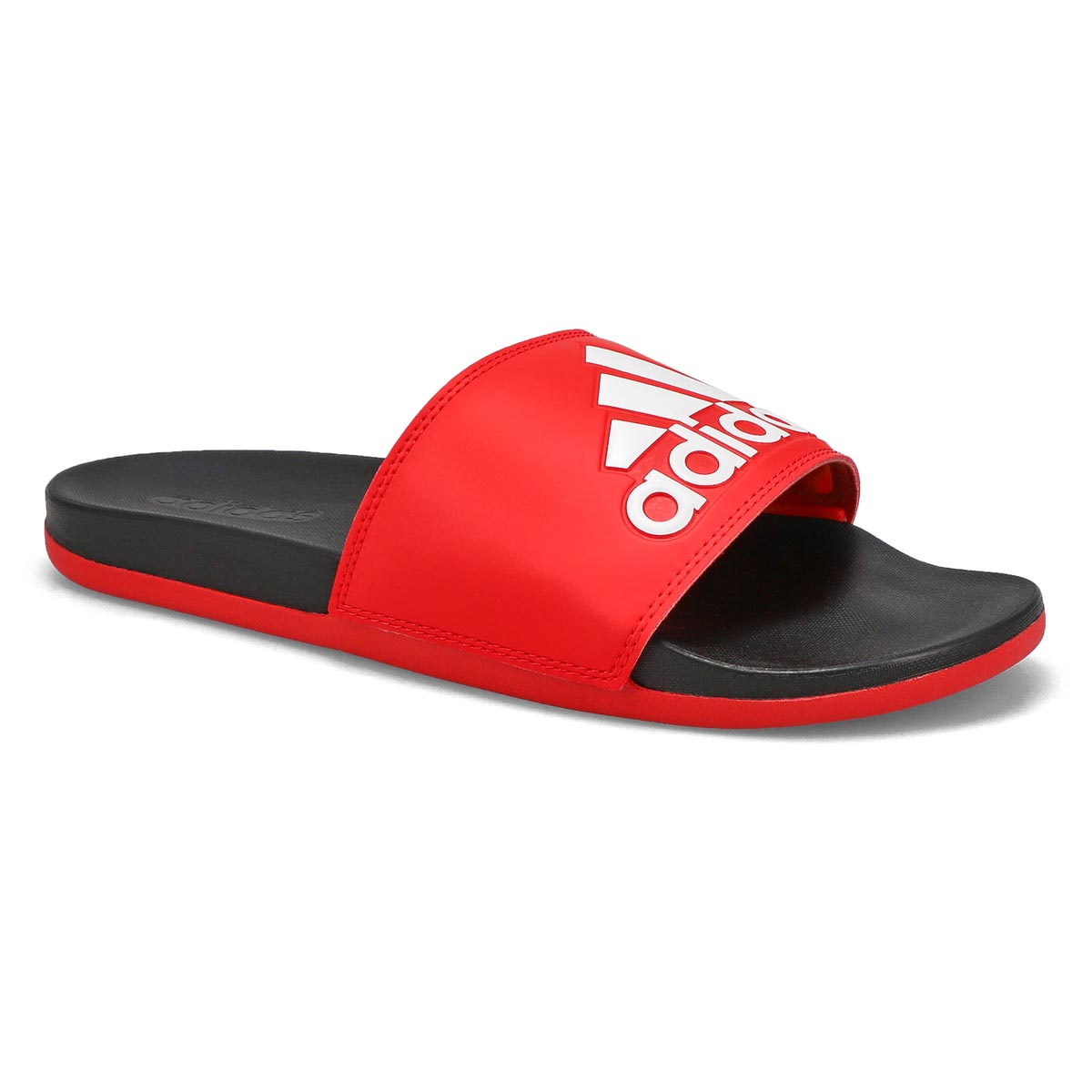 Men's Adilette Comfort Slide Sandal - Red/Black/White