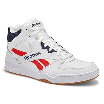 Mns Royal BB4500 HI2 Hi Top Sneaker - White/Red/Navy