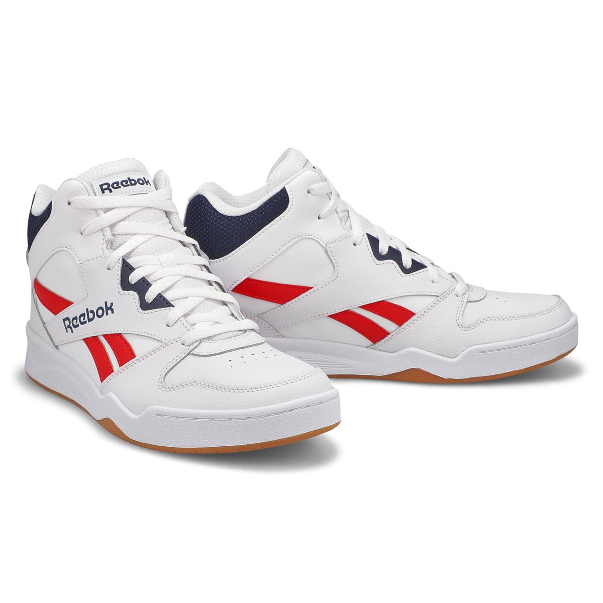 Basket à tige haute ROYAL BB4500 HI2, blanc/rouge/marine, hommes