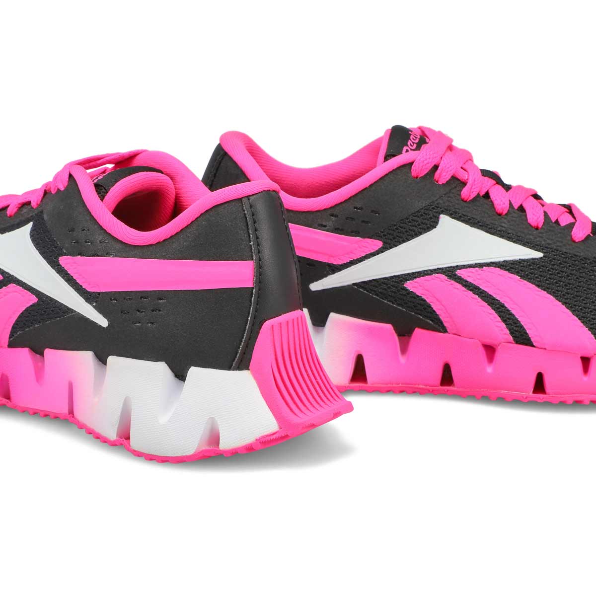 Girls' Zig Dynamica 2.0 Sneaker - Black/Pink/White