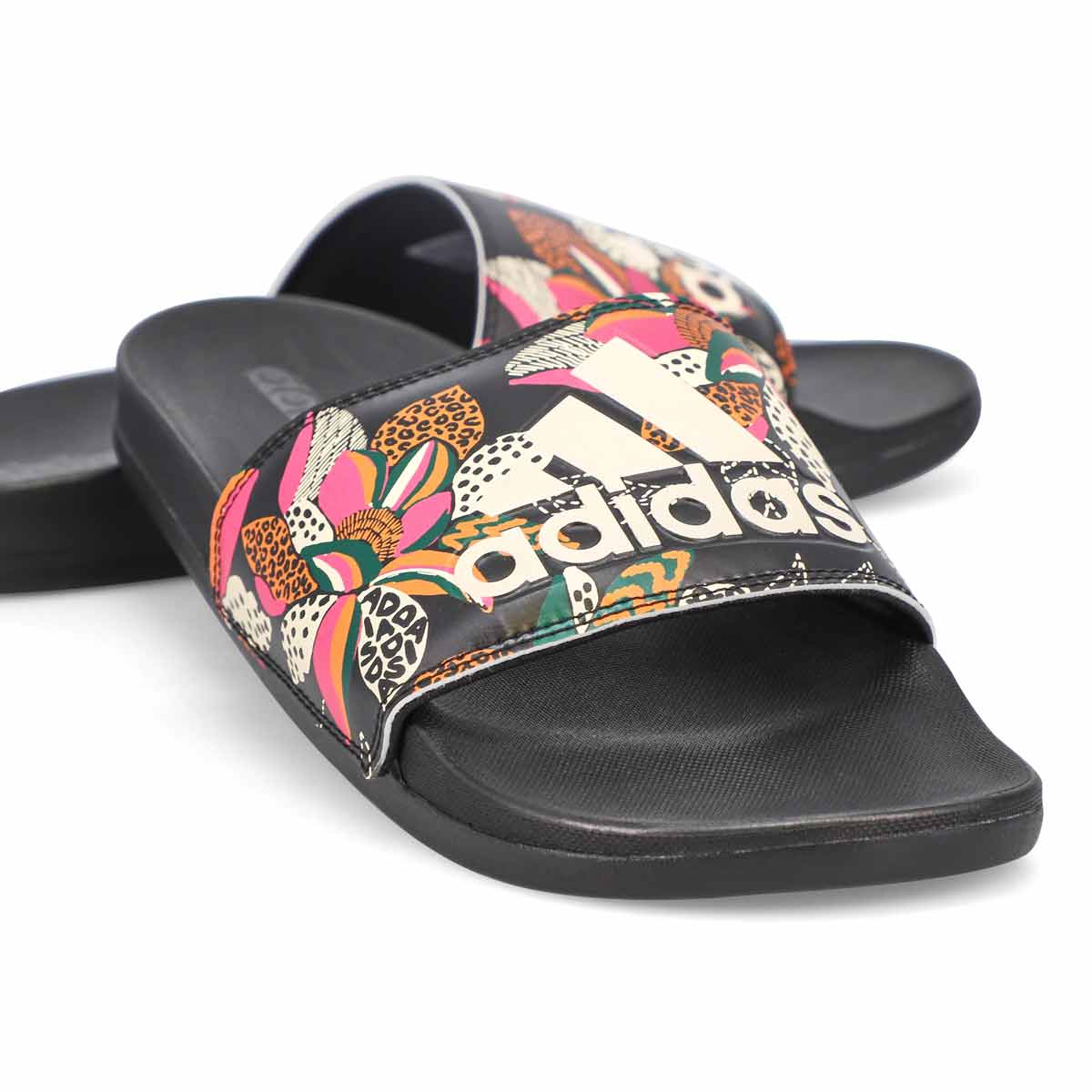 adidas Women's Adilette CF+ Stripes W Slide - | SoftMoc.com