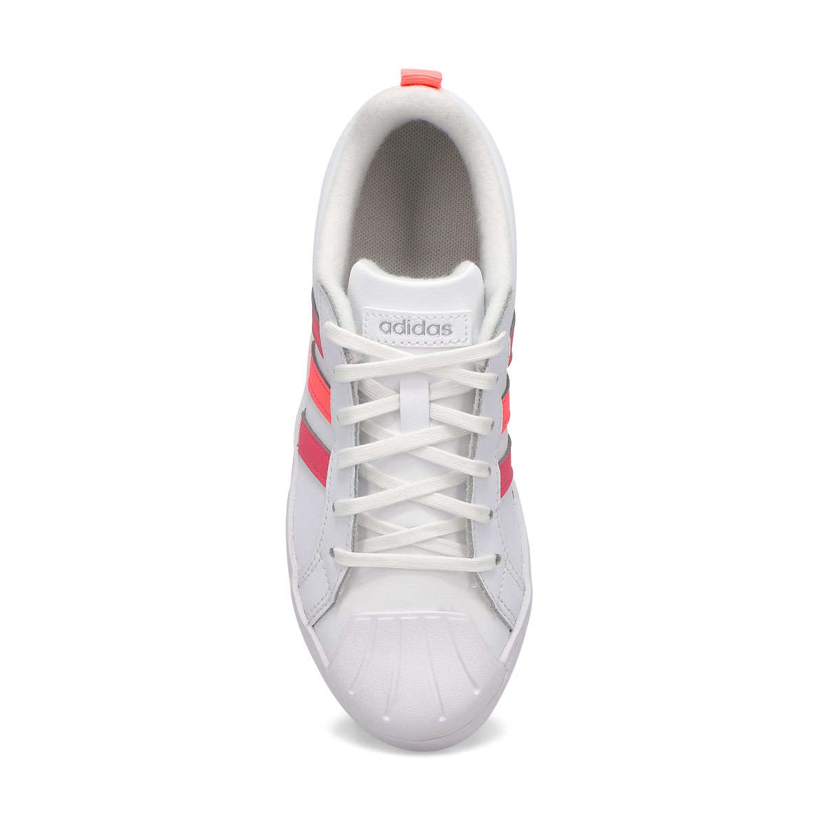 Girls' Streetcheck K Sneaker - White/Red/Rose