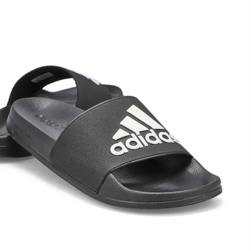 Women's Adilette Shower Slide Sandal - Black/White