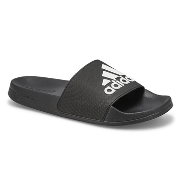 Women's Adilette Shower Slide Sandal - Black/White