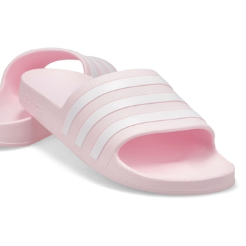 Women's Adilette Aqua Slide Sandal - Pink/White