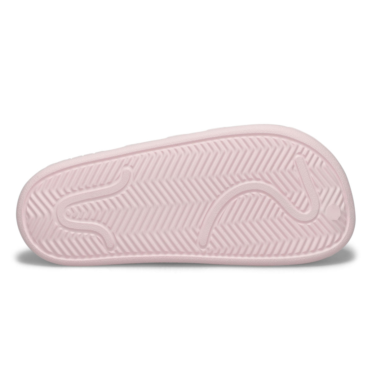 Women's Adilette Clog Slip On Shoe - Pink/White