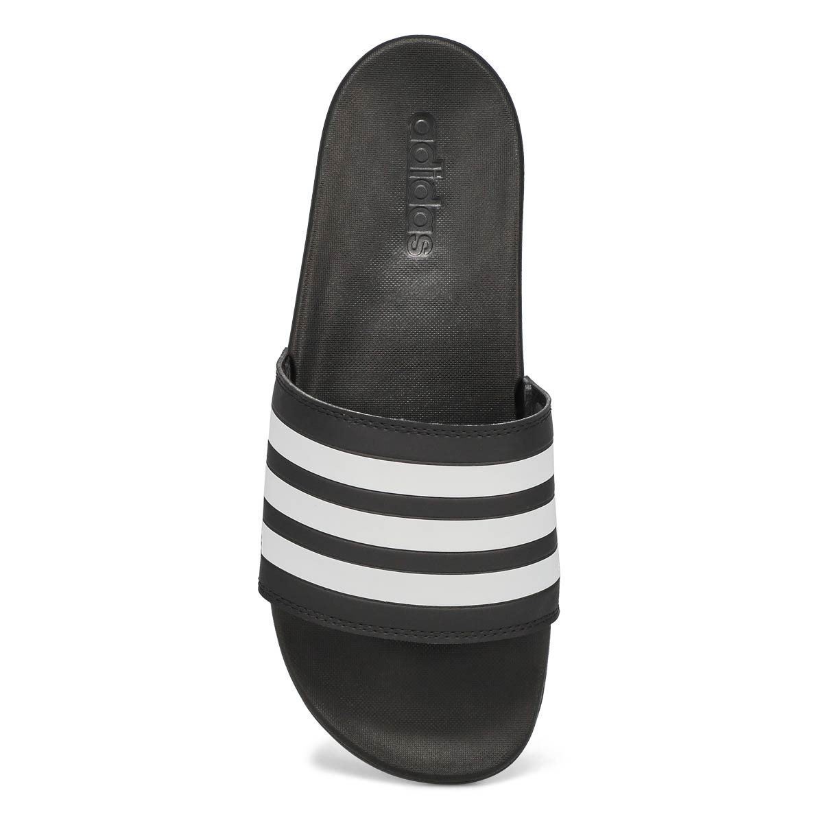 Mens' Adilette Comfort Sandal - Black/White