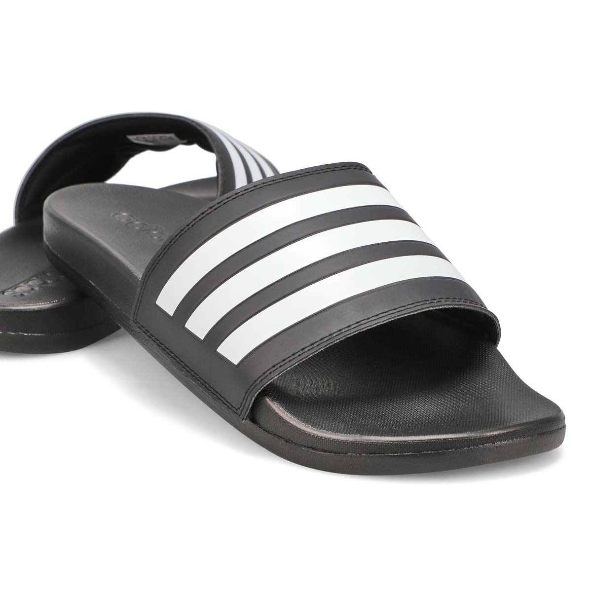 Mens' Adilette Comfort Sandal - Black/White