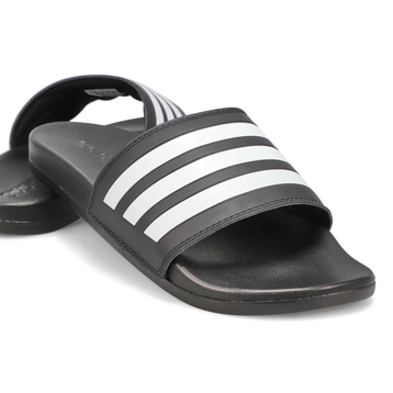 Mens' Adilette Comfort Sandal - Black/White