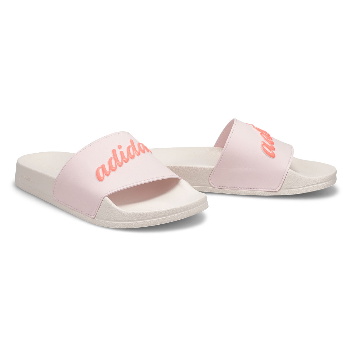 Women's Adilette Shower Slide Sandal - Pink/White