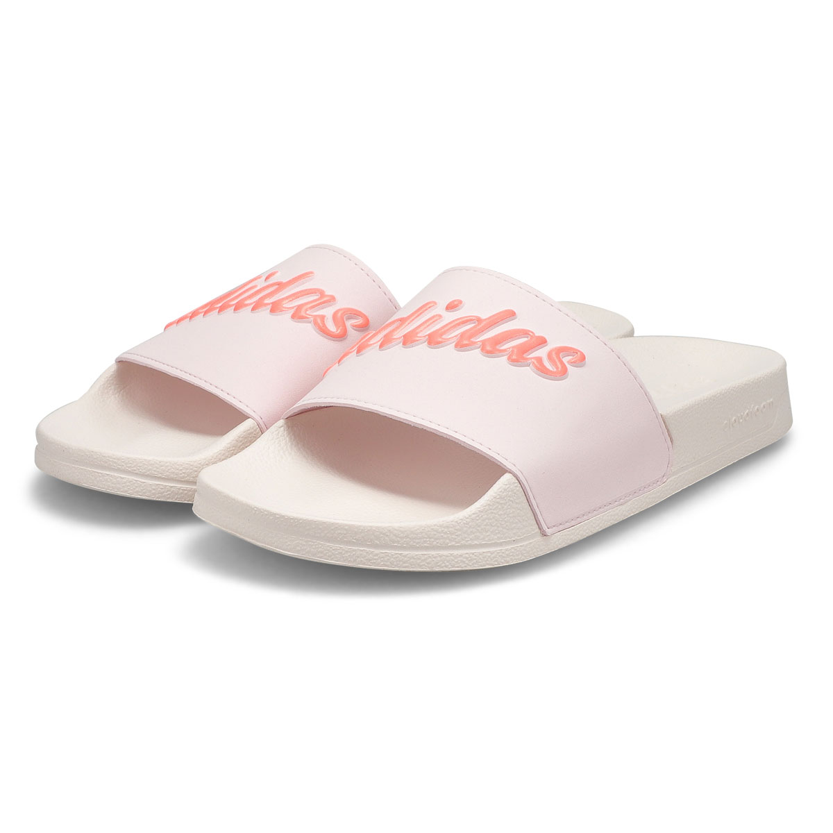 Women's Adilette Shower Slide Sandal - Pink/White