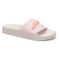 Women's Adilette Shower Slide Sandal - Pink/White