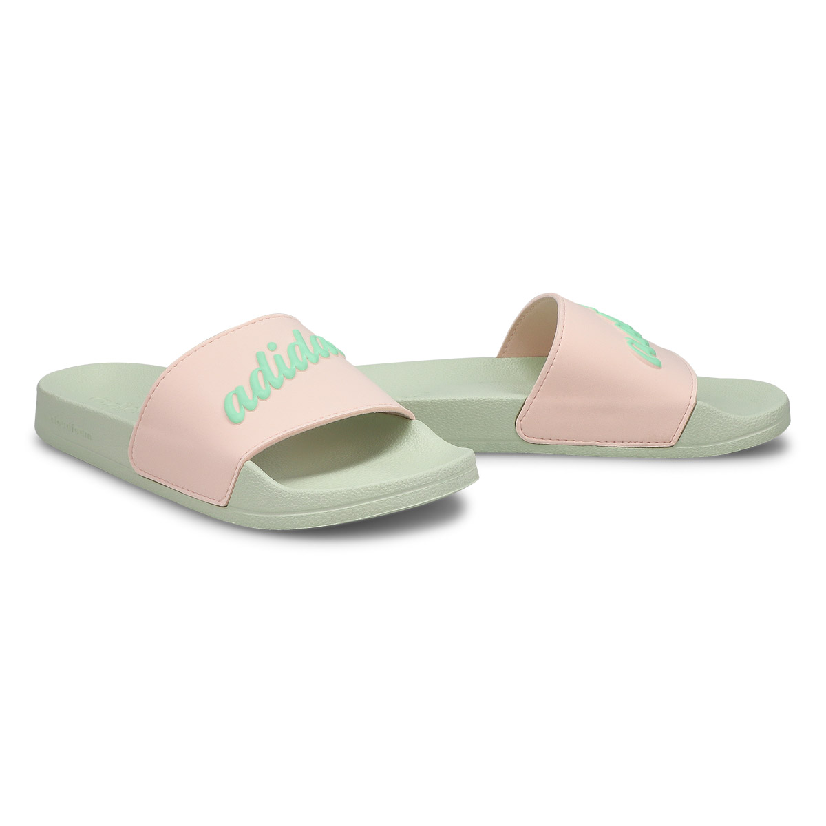 Women's Adilette Shower Slide Sandal - Quartz/Mint