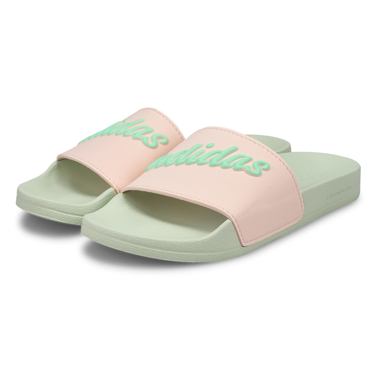 Women's Adilette Shower Slide Sandal - Quartz/Mint