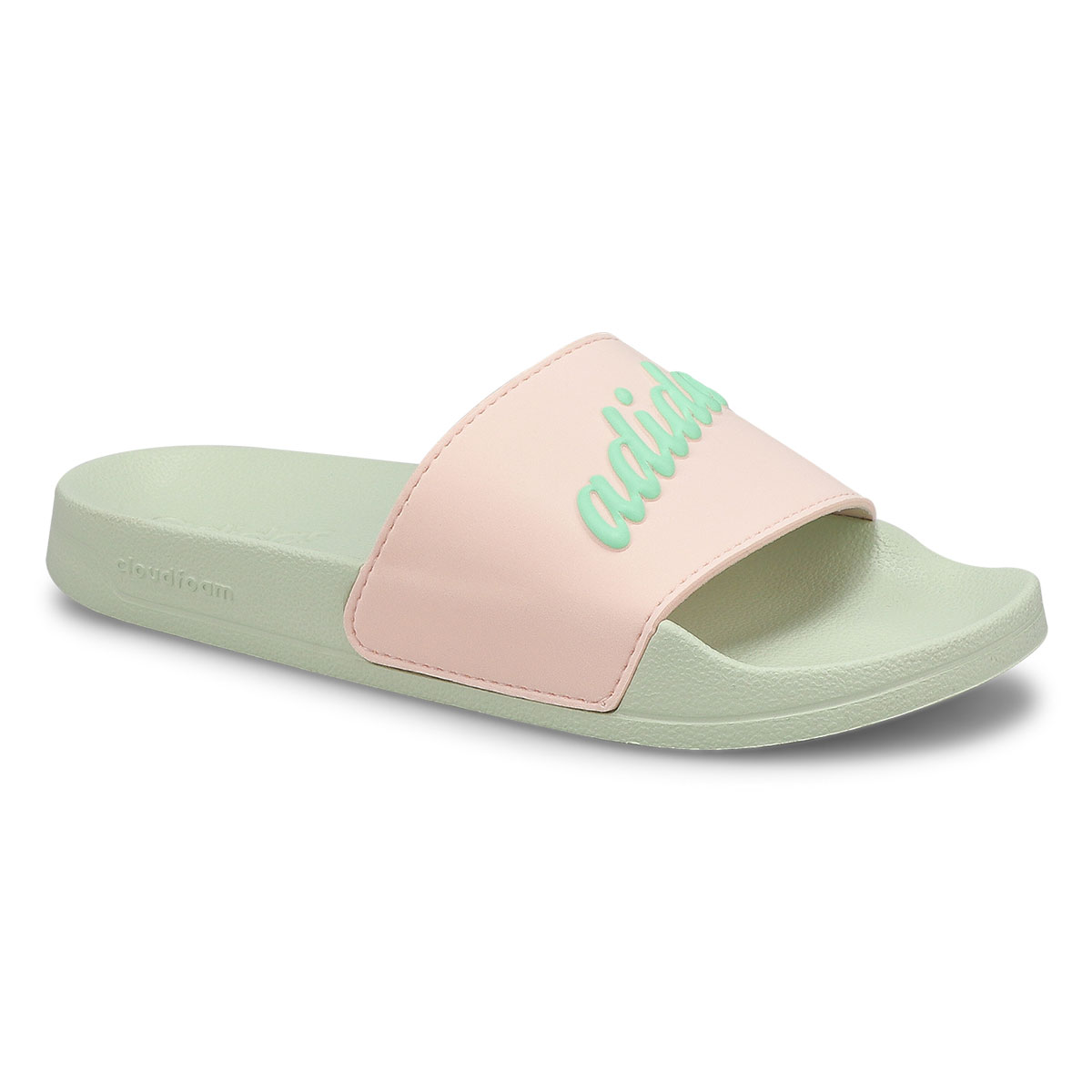 Women's Adilette Shower Slide Sandal - Quartz/Mint