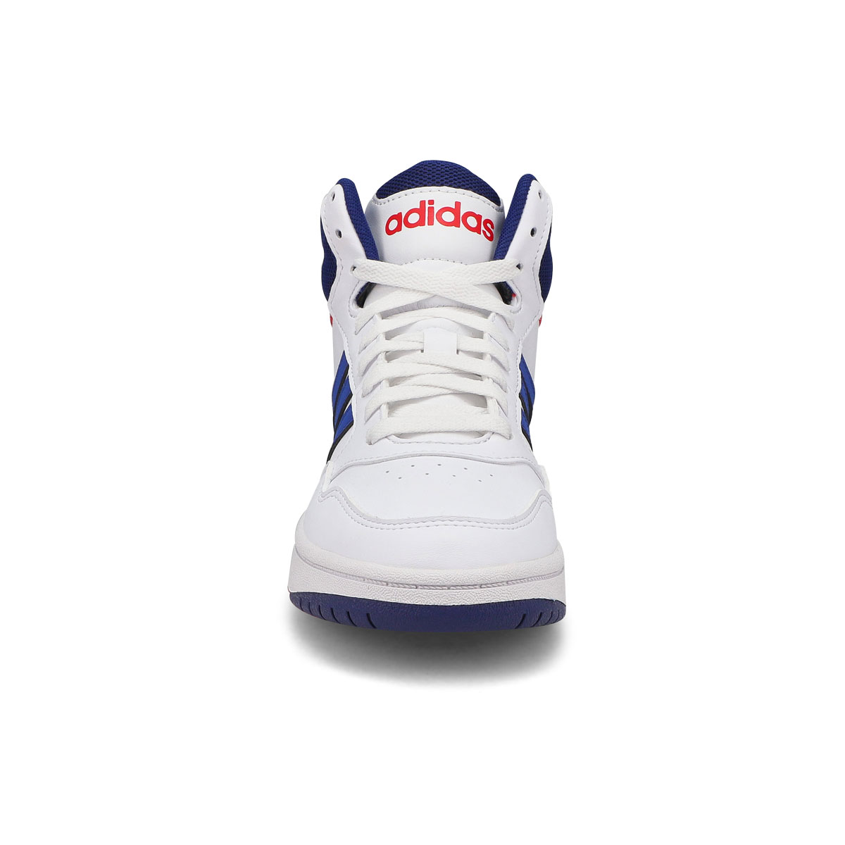 Kids' Hoops 3.0  Mid Sneaker - White/Blue/Red