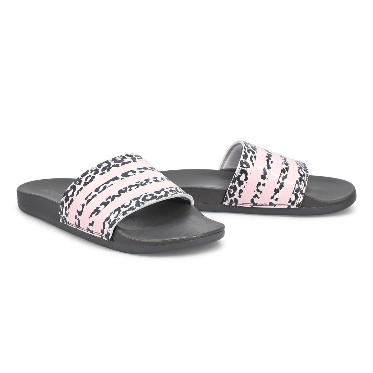 womens adilette comfort slides black