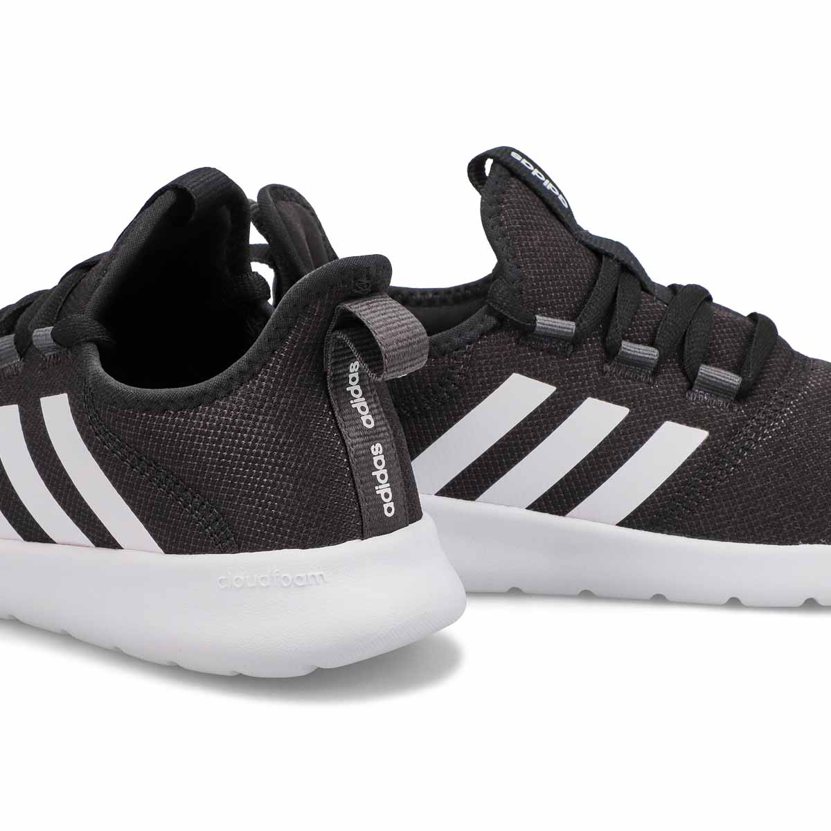 Women's Cloudfoam Pure Sneaker - Black/White