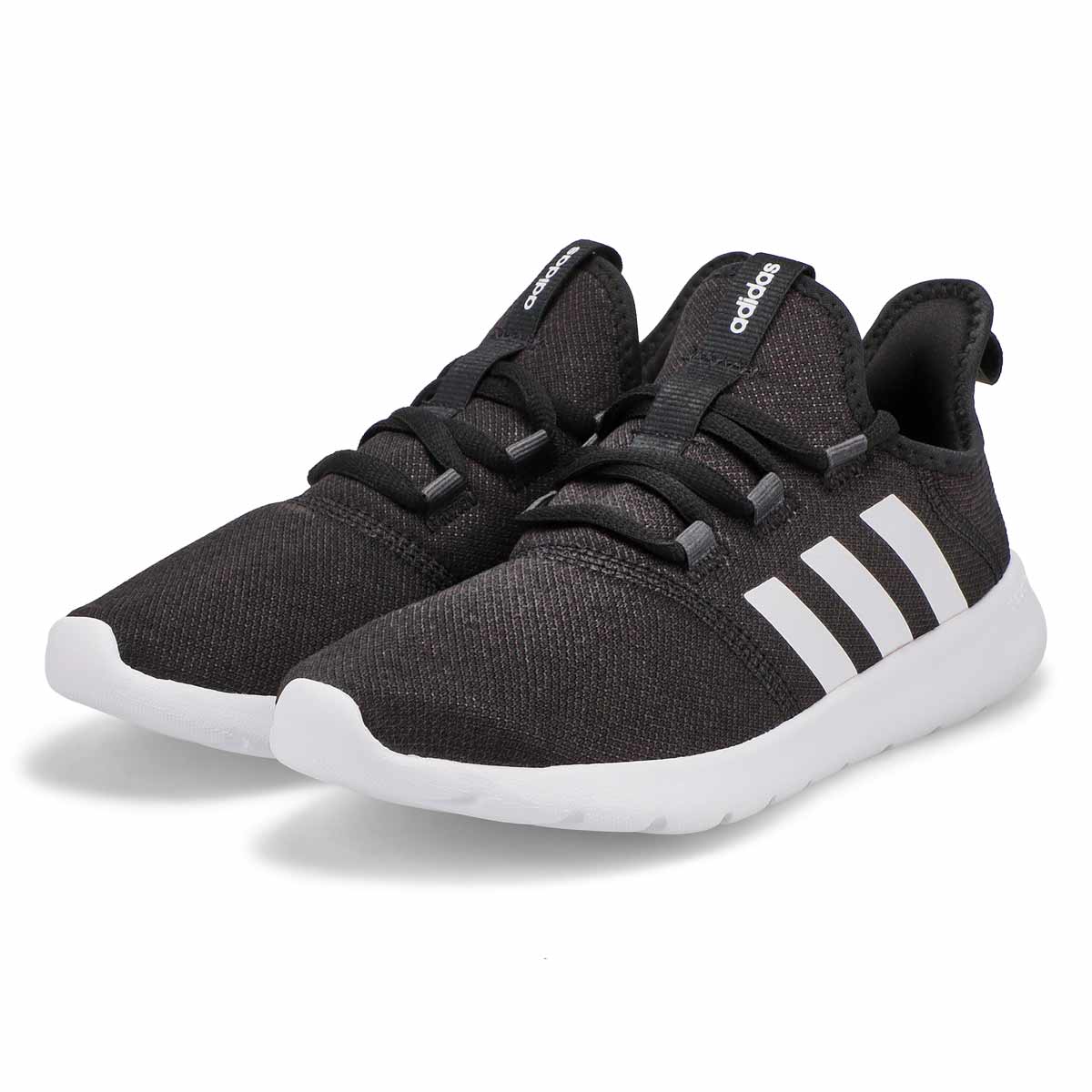 adidas Women's Cloudfoam Pure Sneaker - Black | SoftMoc.com