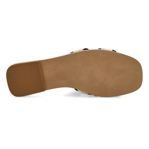 Women's  Hadyn Casual Slide Sandal - Cream Multi