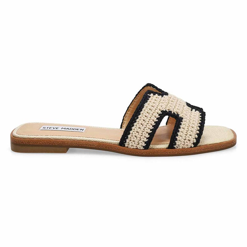 Women's  Hadyn Casual Slide Sandal - Cream Multi