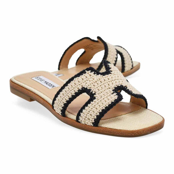 Women's  Hadyn Casual Slide Sandal - Cream Multi