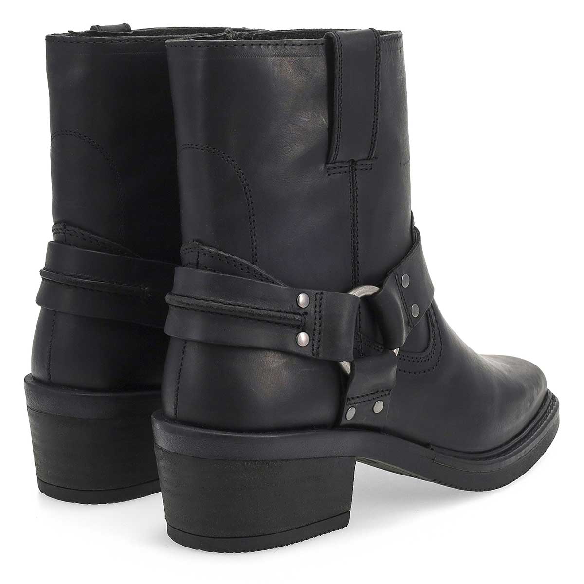 Women's Hailee Leather Ankle Boot - Krazzy Horse B