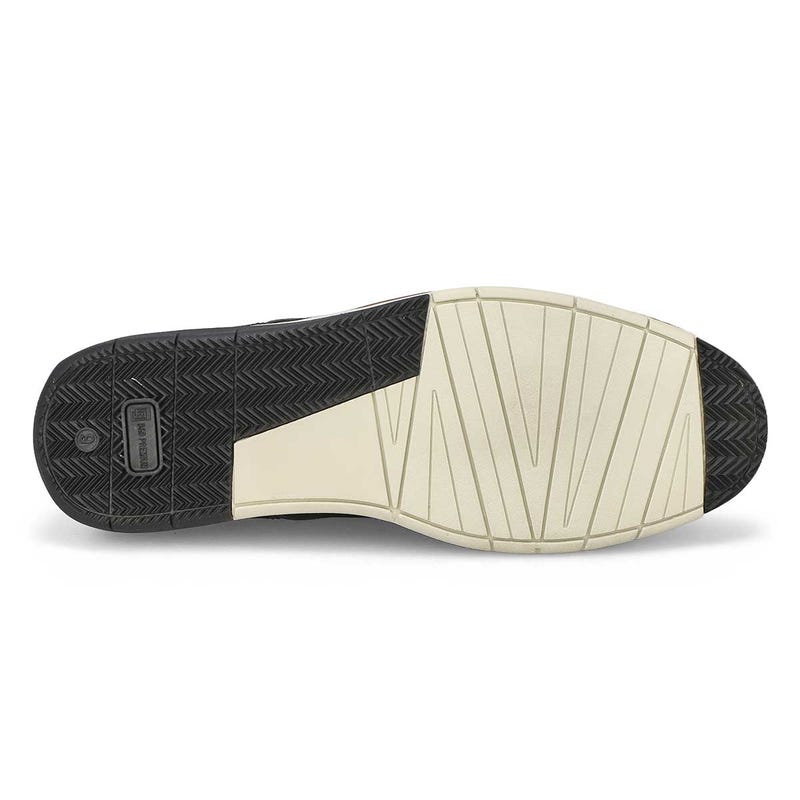 Richelieu décontracté en cuir HALIFAX, noir, hommes