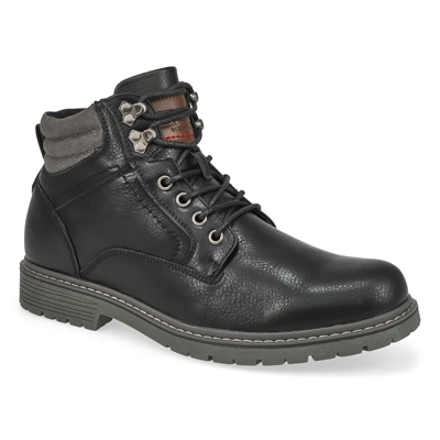 Mns Hallway 3 Lace Up Ankle Boot- Black