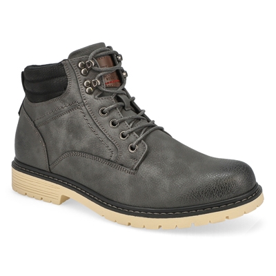 Mns Hallway 3 Lace Up Ankle Boot- Grey