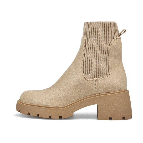 【COLOR iN ID】suede ankle boots XZNGL Women Retro Shoes Casual Fashion Solid Color Fringed