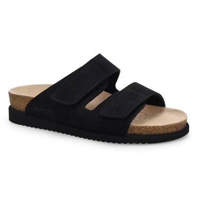 Lds Hamely Footbed Slide Sandal - Black